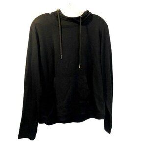 Adrienne Vittadini Sport Womens Hoodie Sweatshirts Casual Tunic Tops Long sleeve